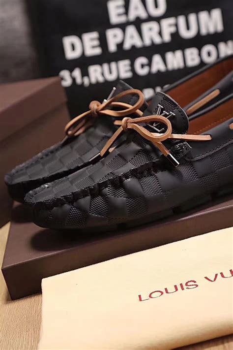 Louis Vuitton/路易威登男鞋 老花系带休闲运动鞋 LV圆头平底板鞋-淘宝网