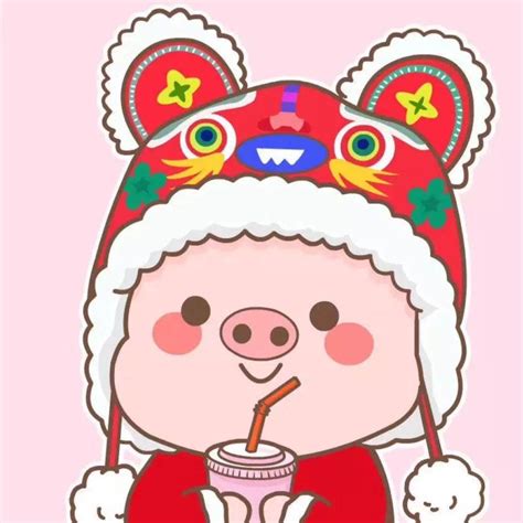 傻猪猪头像|动漫|网络表情|zhangweijian6 - 原创作品 - 站酷 (ZCOOL)