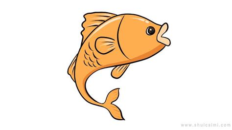鱼简笔画 - 天奇生活