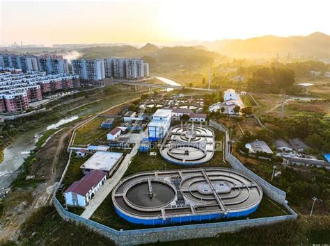 贵州黔西：生态污水处理厂-人民图片网