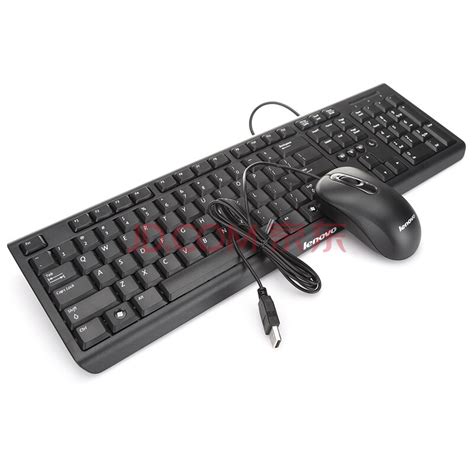 联想（lenovo）有线键盘鼠标套装 键盘 键鼠套装 办公鼠标键盘套装 KM4802A键盘 电脑键盘笔记本键盘--中国中铁网上商城