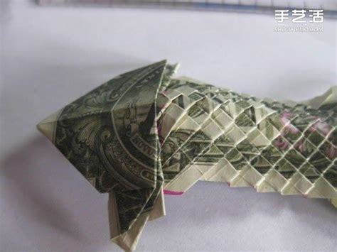 美元纸币锦鲤鱼折纸(折纸美元锦鲤图解) | 抖兔教育