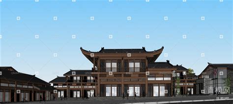 湘西风雨桥3D模型_古代场景模型下载-摩尔网CGMOL