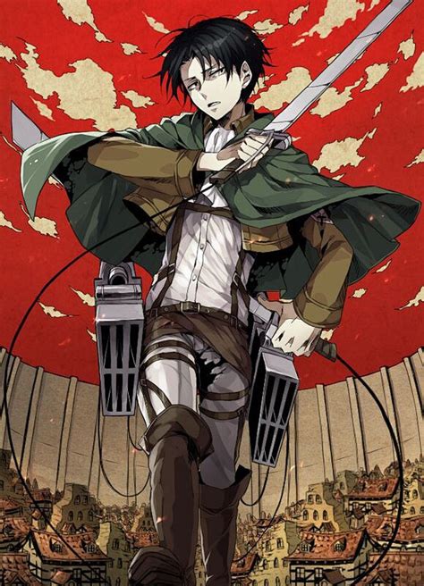 「进击的巨人」『進撃の巨人』私服兵长～图片