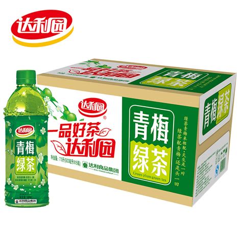 热销夏季饮品 达利园青梅绿茶500ml*15瓶整箱 茶饮料批发源头厂家-阿里巴巴