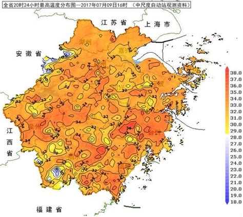 多云天气 气温略降 - 浙江首页 -中国天气网