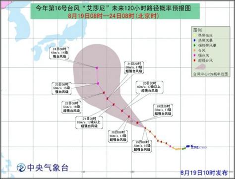 2020台湾台风艾莎尼路径图最新消息 20号台风登陆哪里-闽南网