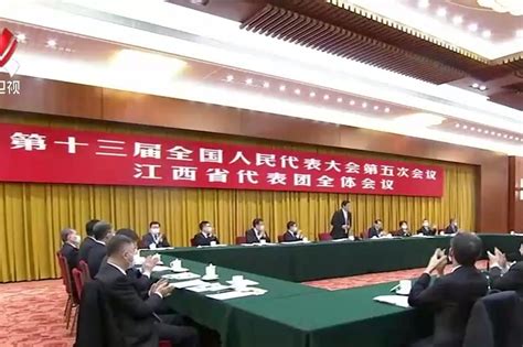 江西代表团举行全体会议审议政府工作报告_凤凰网视频_凤凰网