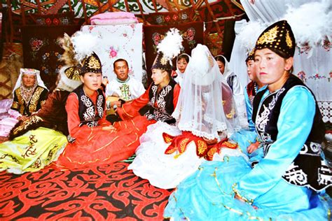 哈萨克族婚礼仪式组照 - 人文记实 - 穆斯林在线（muslimwww)