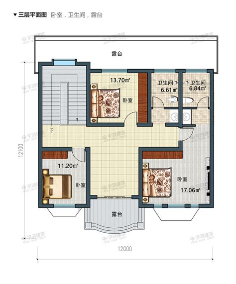三款开间较大的两层自建房设计图，这下房子空间肯定够用！_盖房知识_图纸之家