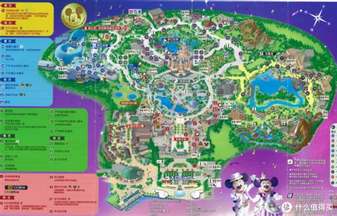 上海迪士尼的游玩地图,上海迪士尼乐园游览图,上海迪士尼区域图_大山谷图库