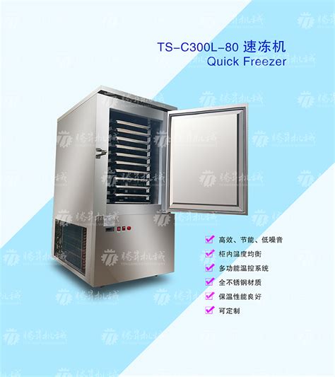速冻机包子甜品海鲜冷冻冰柜快速急冻机超低温冰箱TS-C300L-80 广东肇庆-食品商务网
