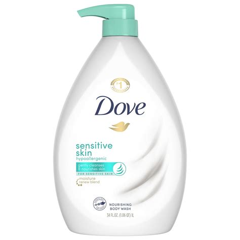 Dove Body Wash Sensitive Skin 34 oz - Walmart.com - Walmart.com