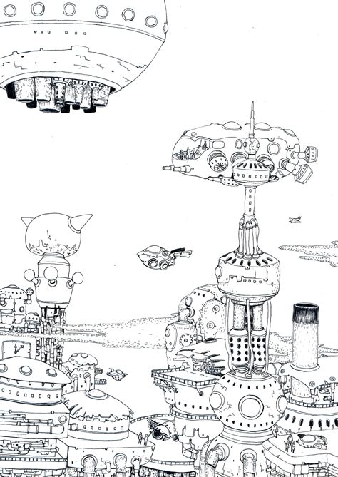 空中之城|插画|商业插画|飞机树 - 原创作品 - 站酷 (ZCOOL)