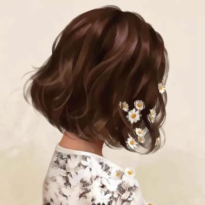 微信非主流动画头像女生