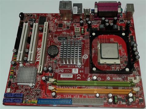 Motherboard MSI 945GCM478 MS-7536 Ver/ 1.0 Socket 478 PCI-Express 4x ...