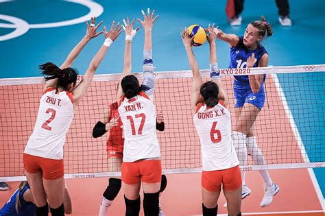 中国女排2比3负俄罗斯奥委会队，遭遇三连败_手机新浪网