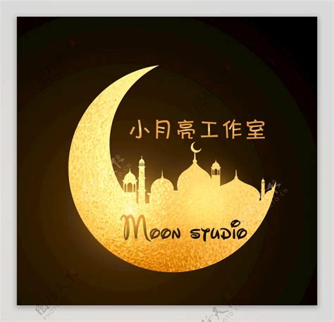 月亮logo图片素材-编号39483190-图行天下