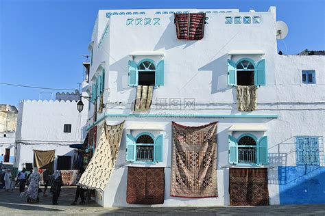 摩洛哥艾西拉小镇高清图片下载-正版图片501198652-摄图网