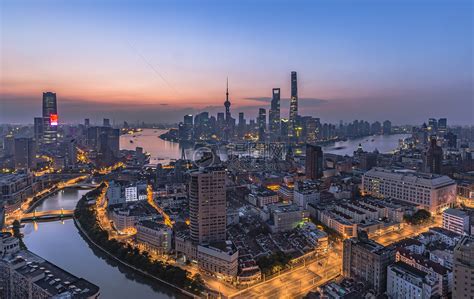上海陆家嘴全景高清图片下载-正版图片500747622-摄图网