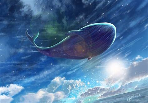 孤独的鲸鱼越出海面插画图片下载-正版图片401785596-摄图网