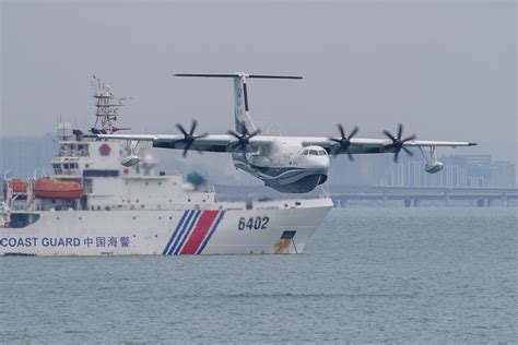 AG600鲲龙成功实现海上首飞—但谁会为它的未来买单-搜狐大视野-搜狐新闻