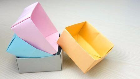 折纸长方体盒子(折纸长方体盒子折法) - 抖兔教育