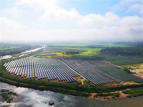 中国能建广东火电承建的大唐广东仁化农光互补项目实现首批并网发电-国际新能源网