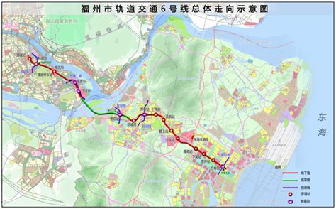 福州地铁 - 地铁线路图