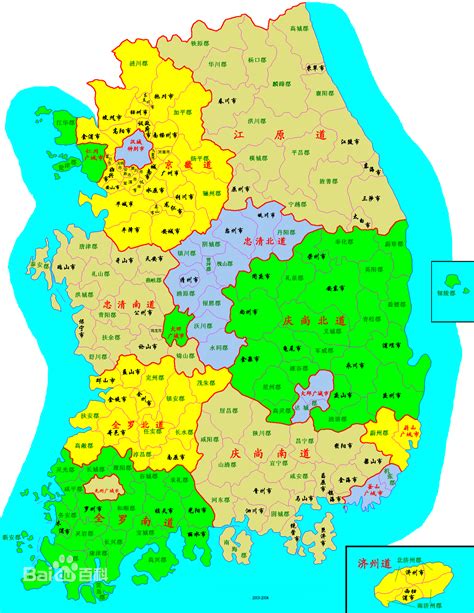韩国地图全图 中文_韩国地图全图 - 随意云