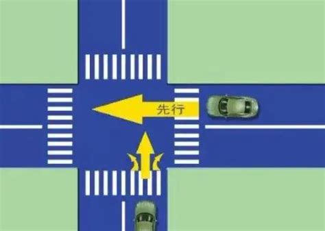 十字路口直行让左还是让右，十字路口直行相撞