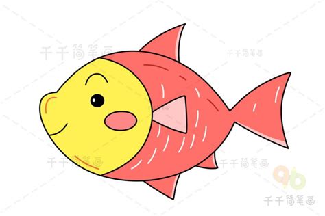 鱼简笔画大全图片