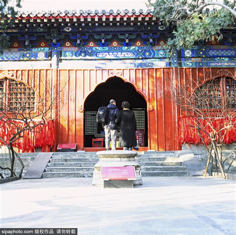 千年古刹北京西山大觉寺——山门