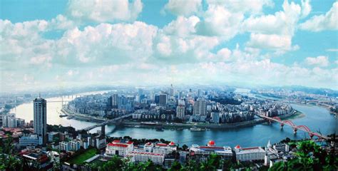 中国广西柳州文惠桥夜景,都市风光,建筑摄影,摄影素材,汇图网www.huitu.com
