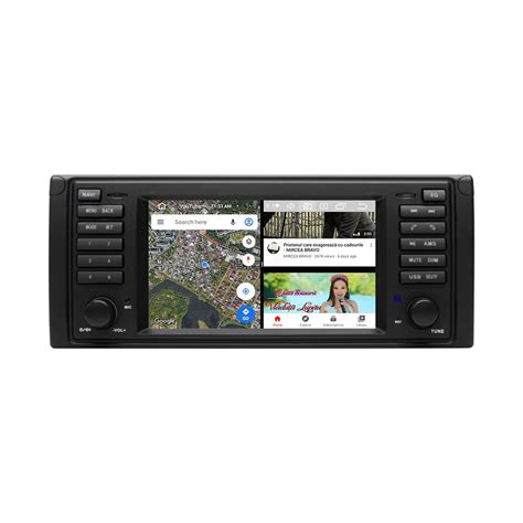 Navigatie Carplay Android BMW E39 E53 Octa Core 8GB Ram 128GB SSD NAVD ...
