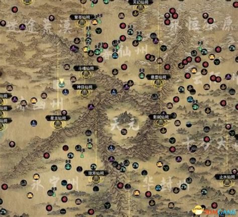 《鬼谷八荒》各地图坐标及查看方法 地图玩法汇总_九游手机游戏