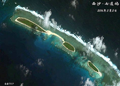 大自然搬运工：中国开始西沙造岛 七连屿变六连屿_手机凤凰网