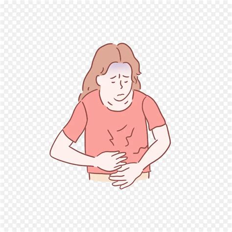 医疗健康女性肚子疼PNG图片素材下载_图片编号qbvvzang-免抠素材网