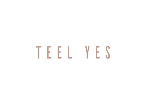 Teel Yes 品牌视觉+网站搭建_左对齐品牌设计-站酷ZCOOL