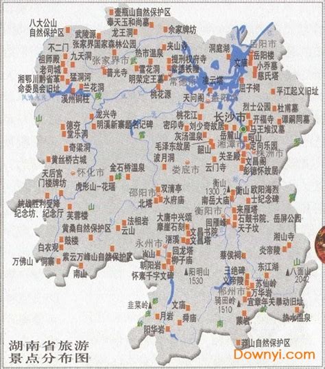PPT模板-素材下载-图创网湖南省地图地区介绍-PPT模板-图创网