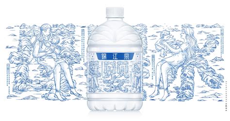 高鹏设计——锦江泉天然饮用水包装设计