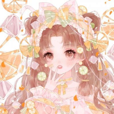 气感甜美女生头像图片动漫