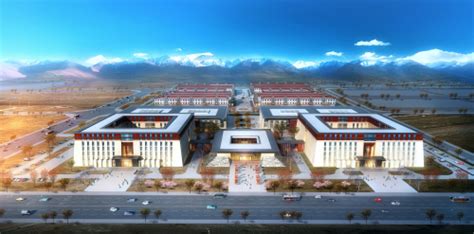 走近西藏领峰国际智慧物流园