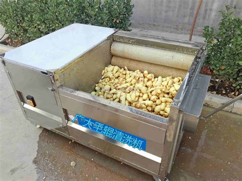2018新型土豆清洗磨皮机-食品机械设备网