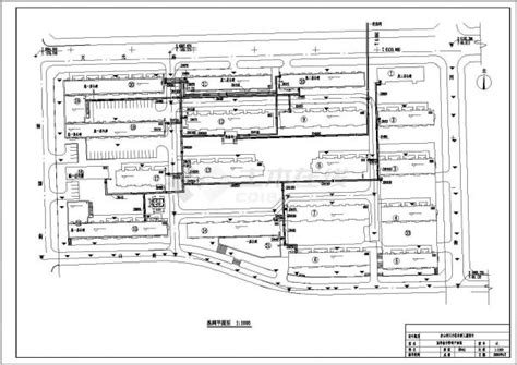 白山市某盛澜花园小区室外管网工程全套设计CAD图纸_住宅小区_土木在线