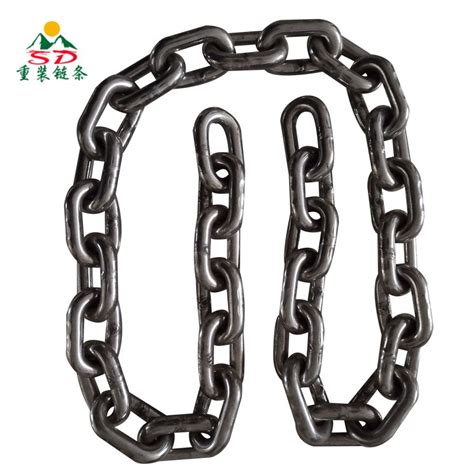起重链条 g80锰钢圆环链条 工业吊装链条索具黑色起重链条-阿里巴巴