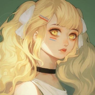 非主流卡通女子头像