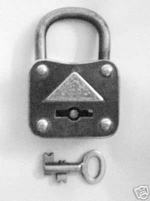 Vintage ABUS 2 lever, 2 bolt padlock with Key, lock | #32771352