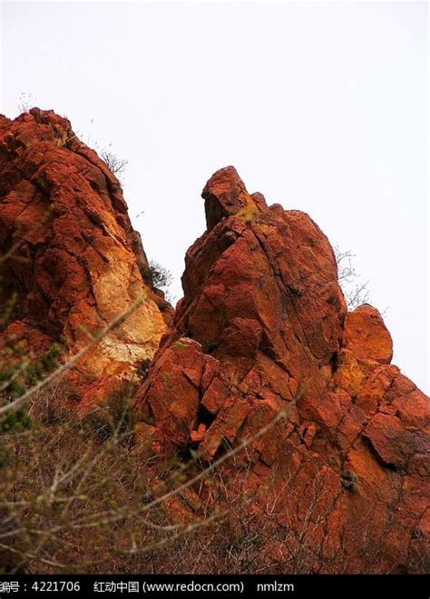 红山自然形成的将军石高清图片下载_红动中国