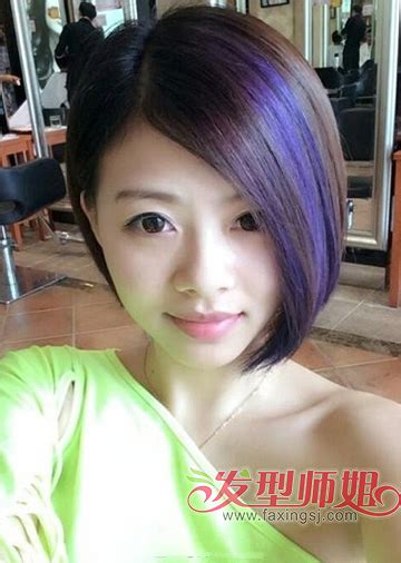 2015最流行的发型女离子烫 沙宣短发离子烫发型图片_发型师姐